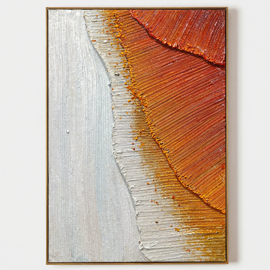 Gips-Kunst-Texturmalerei #SG263