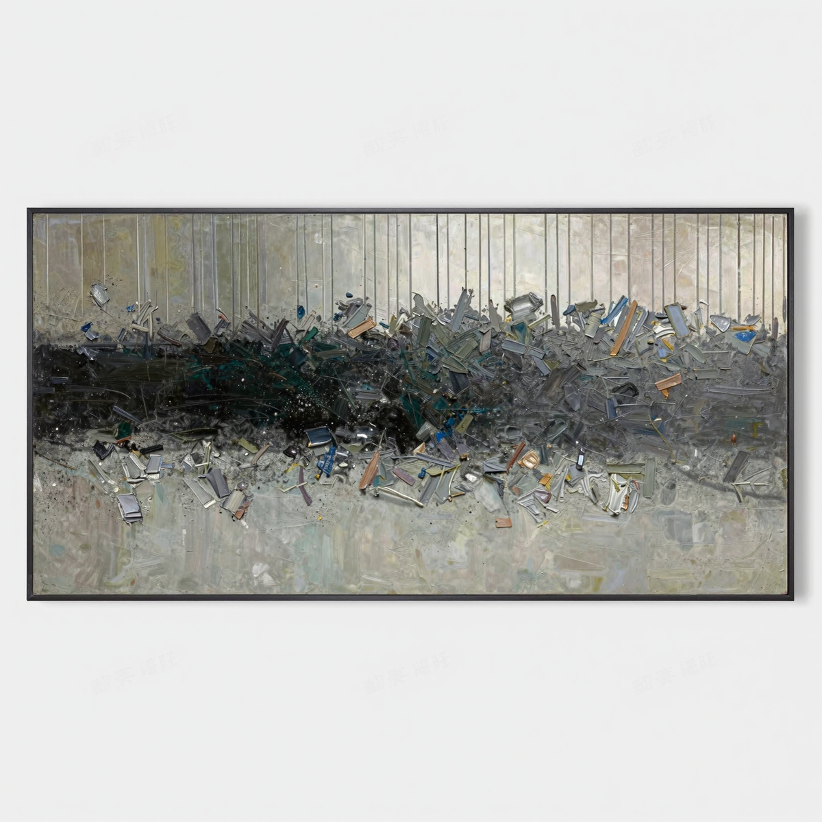 Peinture texturée à l'art du plâtre #SG280