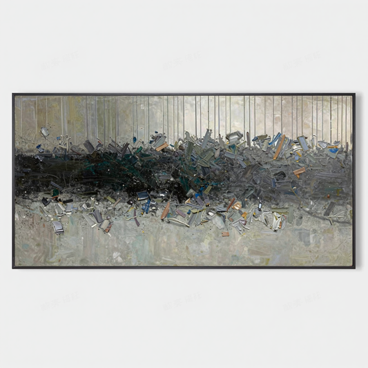 Gips-Kunst-Texturmalerei #SG280