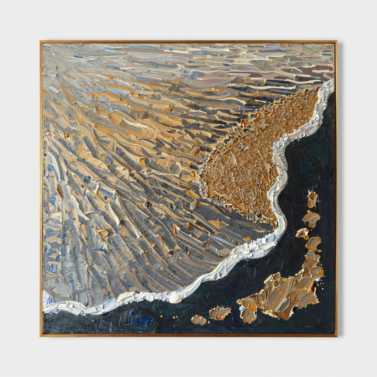 Gips-Kunst-Texturmalerei #SG285