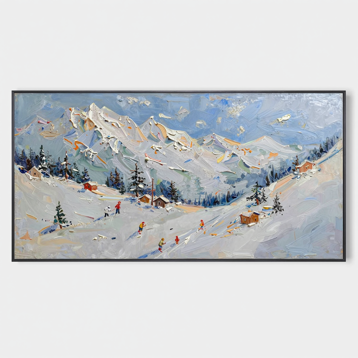 Gips-Kunst-Texturmalerei #SG297