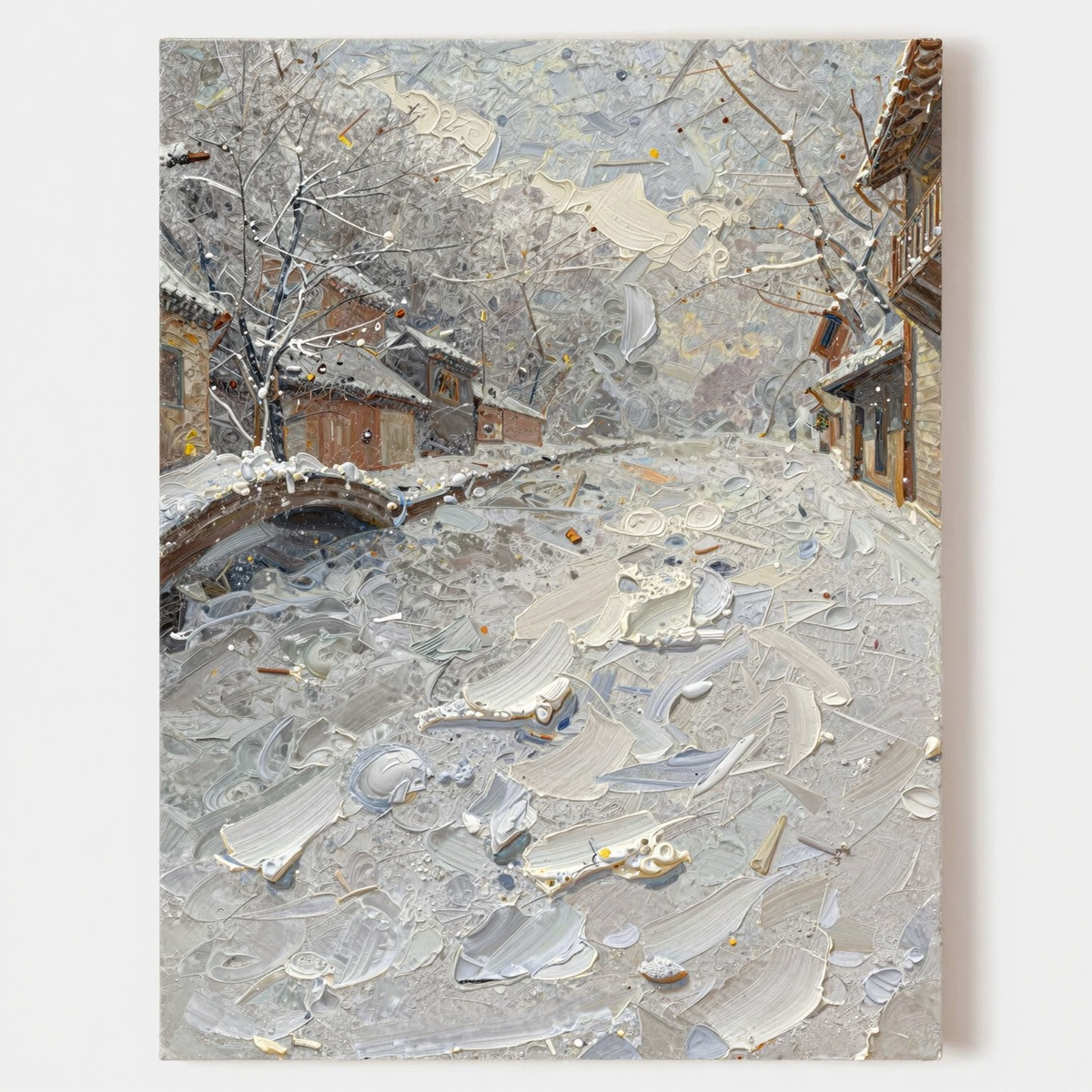 Plaster Art Texture Painting #SG319