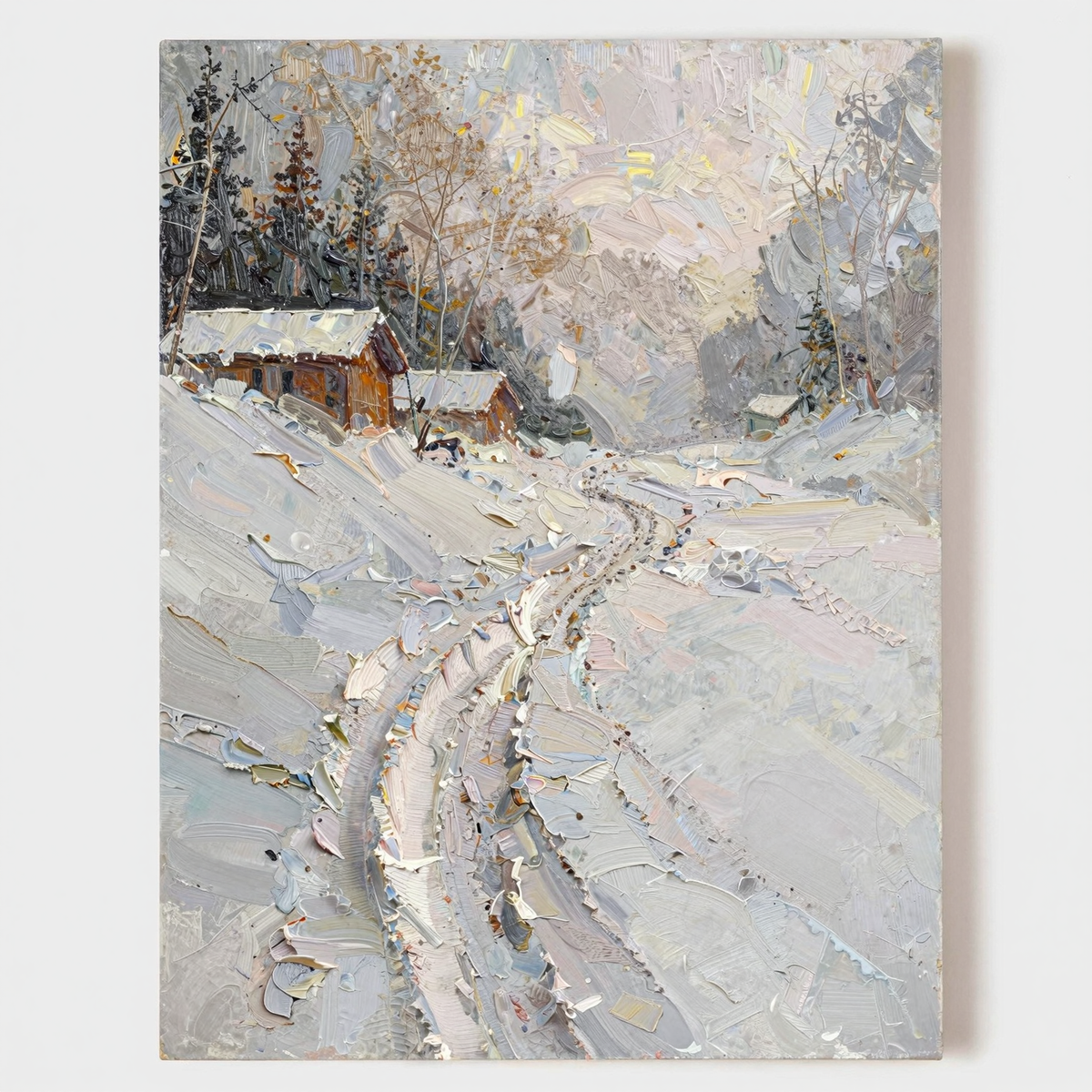 Plaster Art Texture Painting #SG325