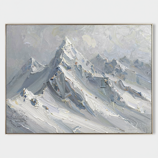Gips-Kunst-Texturmalerei #SG337