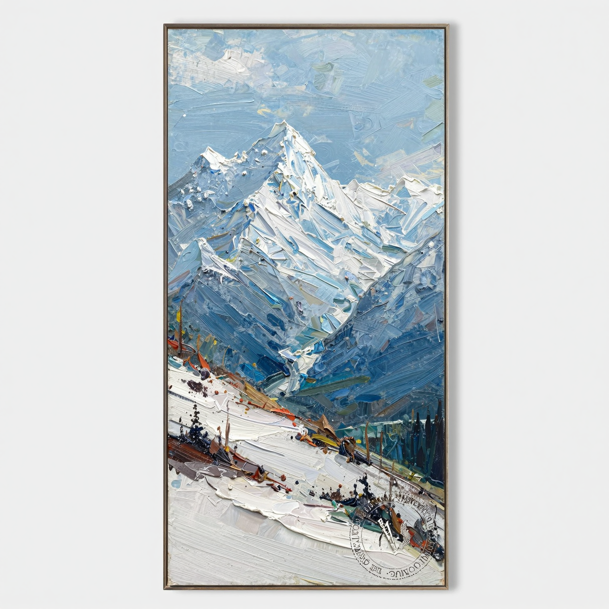 Plaster Art Texture Painting #SG338
