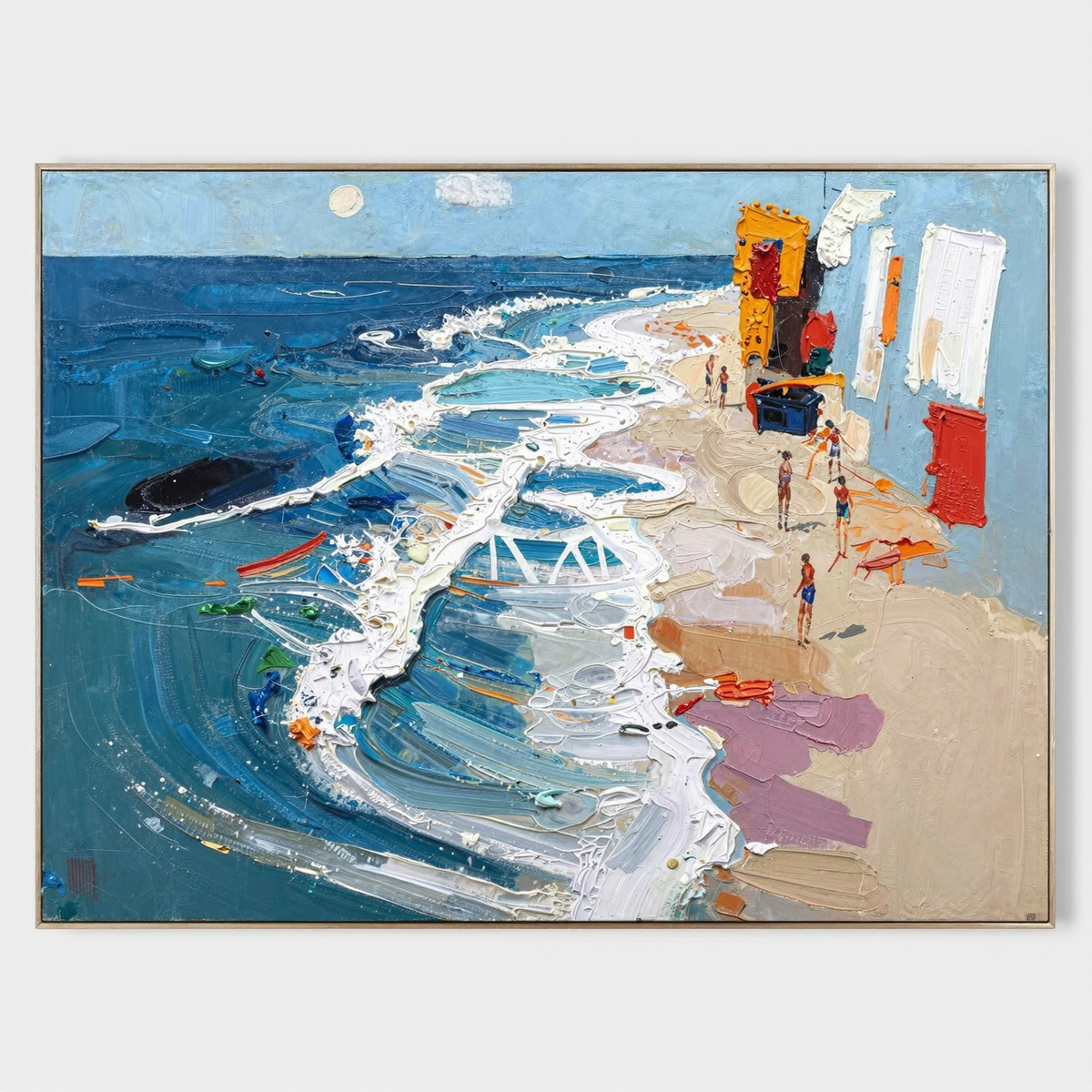 Plaster Art Texture Painting #SG378