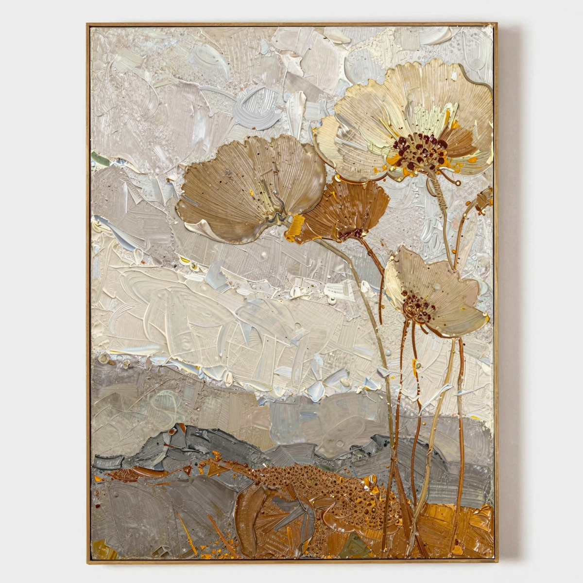 Plaster Art Texture Painting #SG481