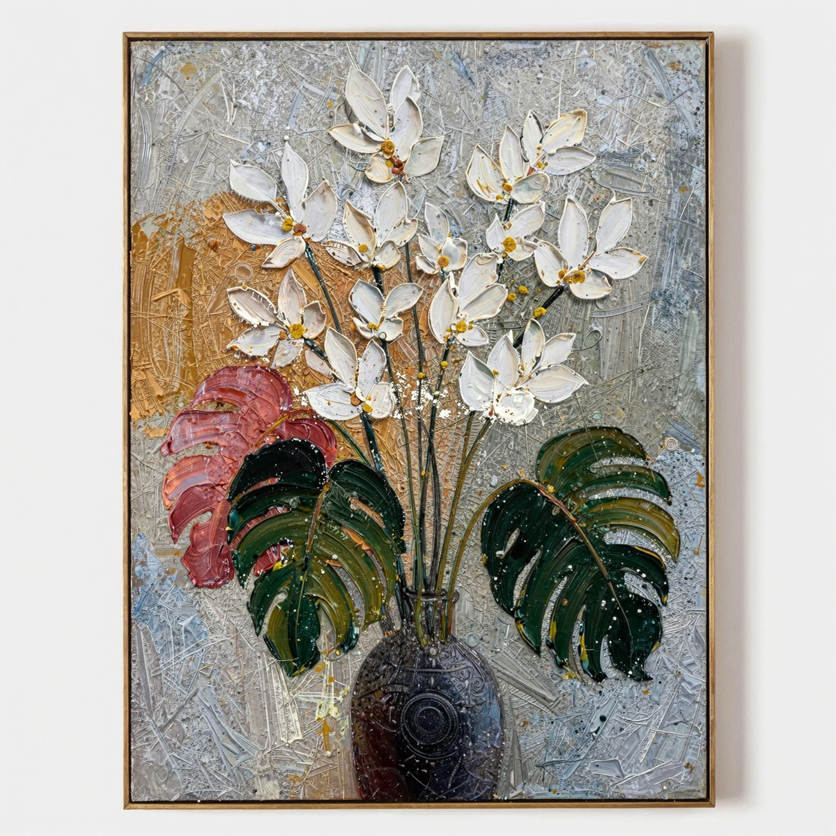 Plaster Art Texture Painting #SG494
