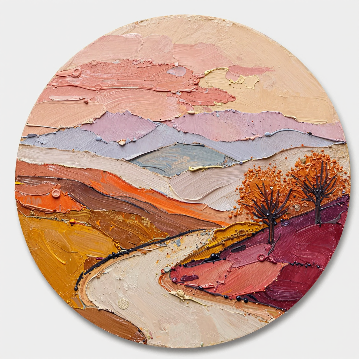 Round Wall Art #RWA007