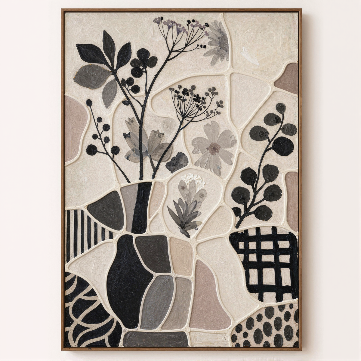Silent Botanical Collage #CSQ150