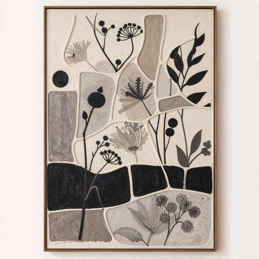 Silent Botanical Mosaic #CSQ151