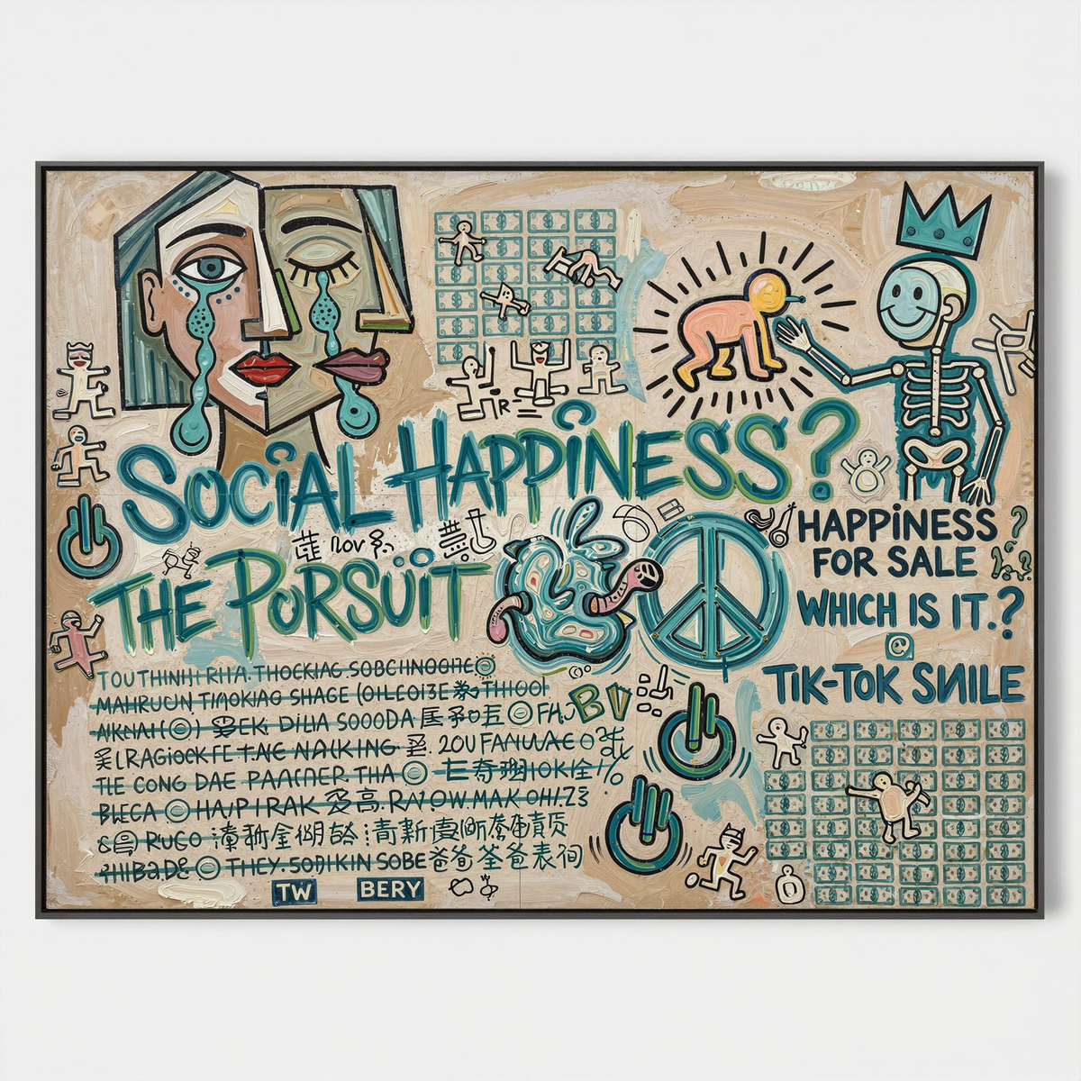 Social Happiness Pursuit #GA244