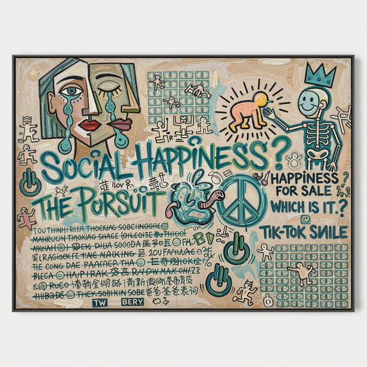 Social Happiness Pursuit #GA244