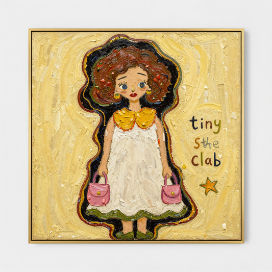 Whimsical Yellow Charm #CSQ219